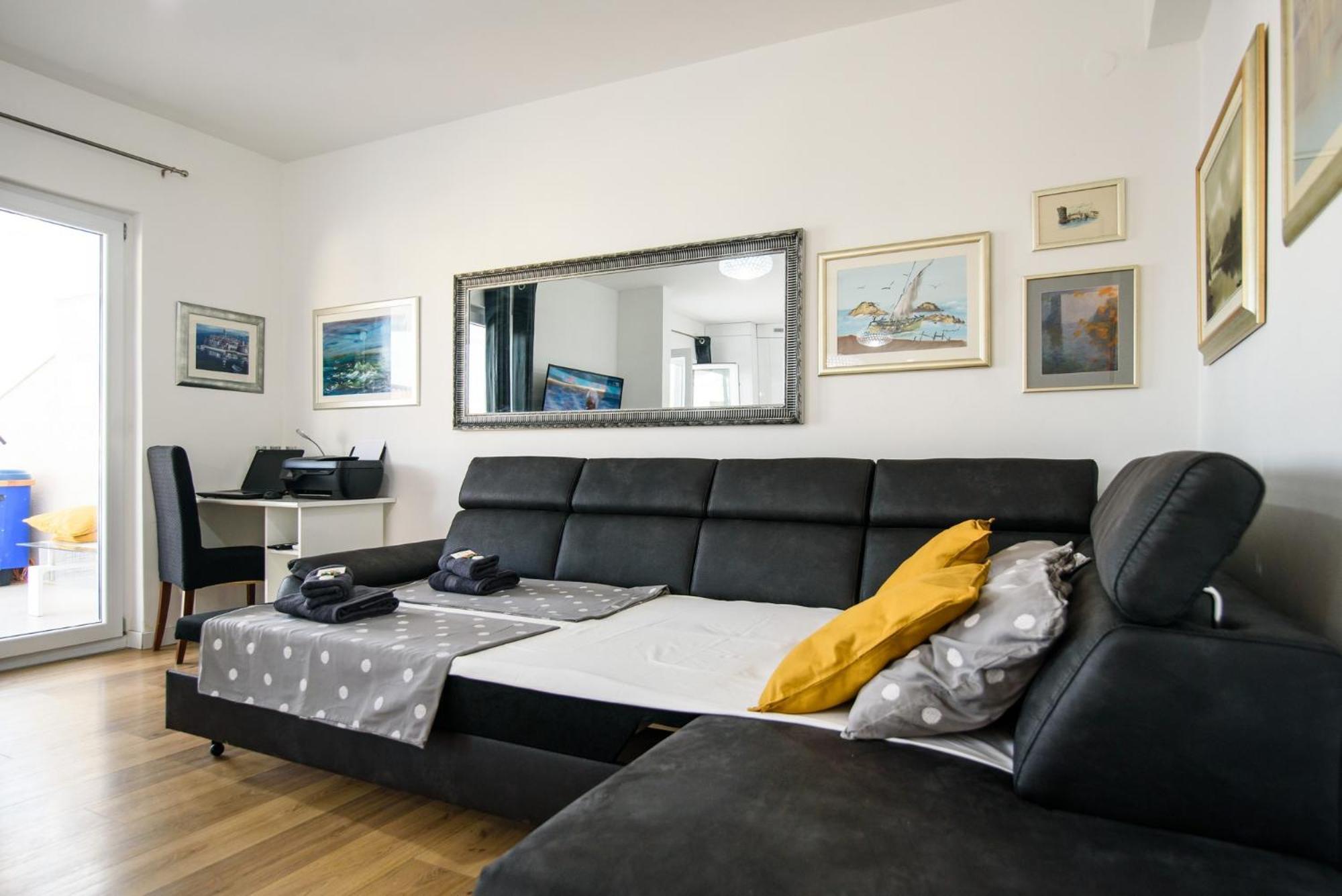 Aurora Seaview Apartment Mlini Ngoại thất bức ảnh